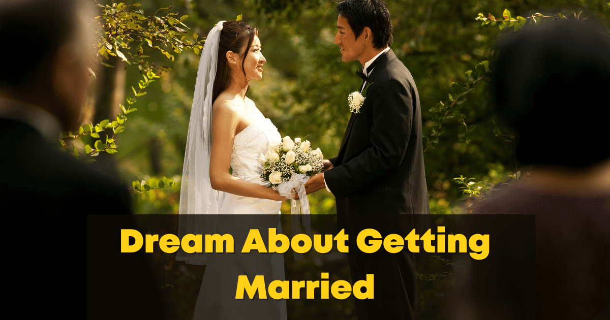 dream about getting married